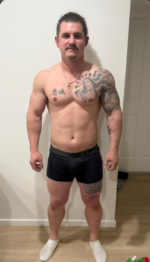 Luke before his TRANS4M transformation