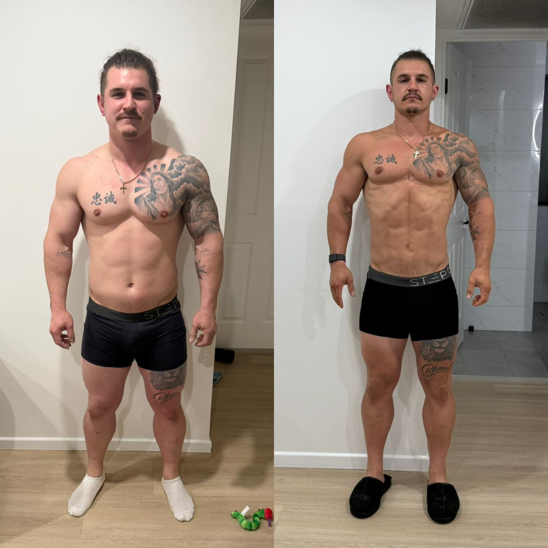 Luke Mesiti TRANS4M transformation